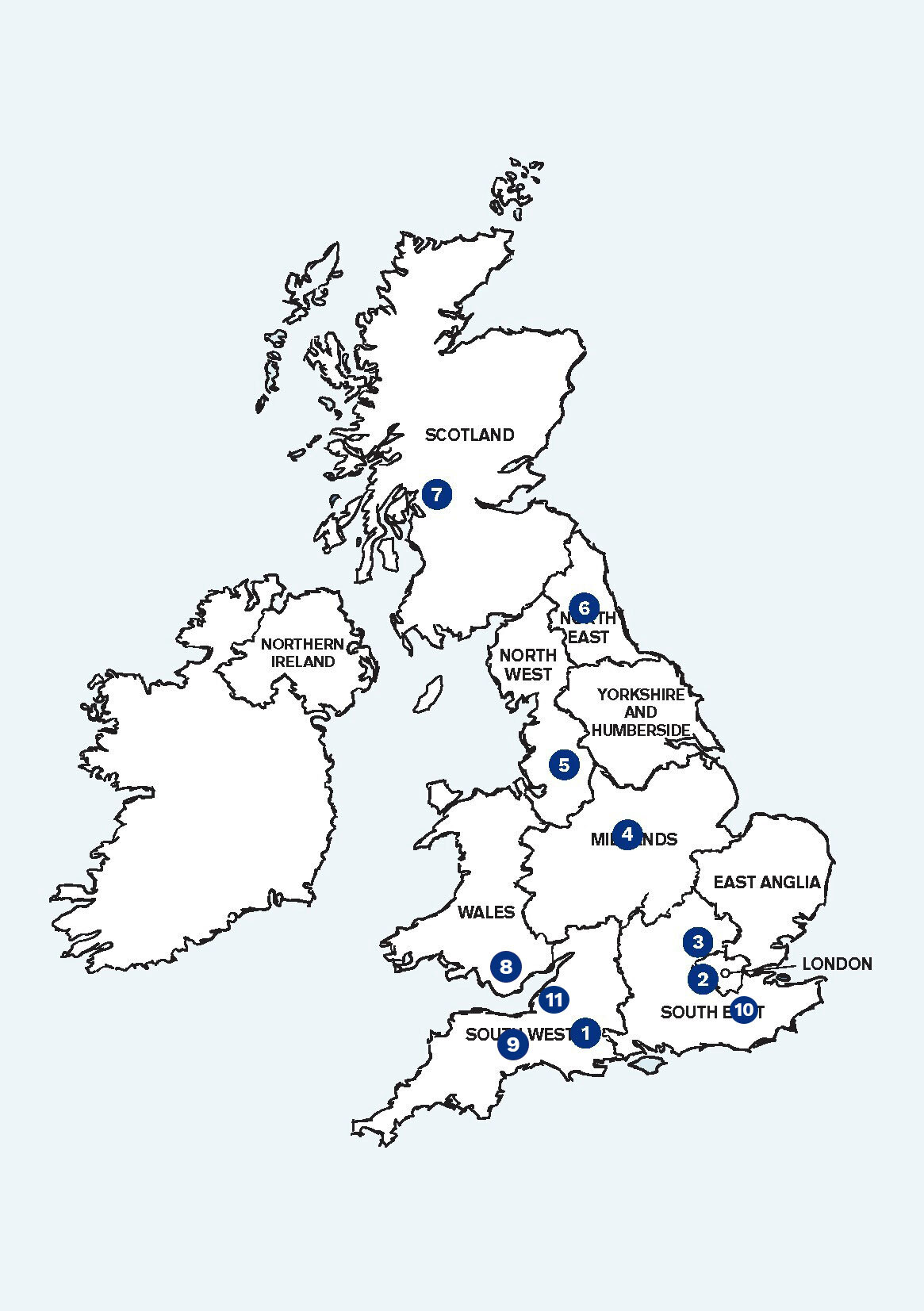 Dorset Clinics Map
