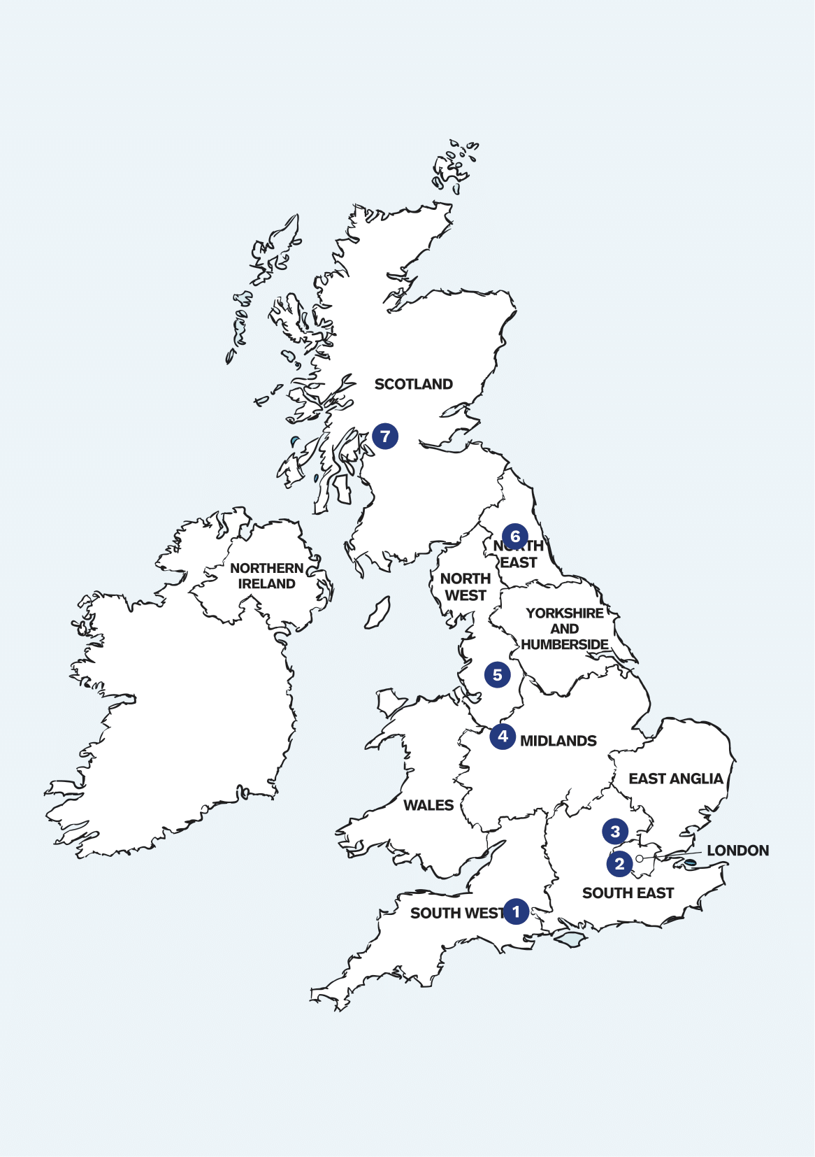 Dorset Clinics Map