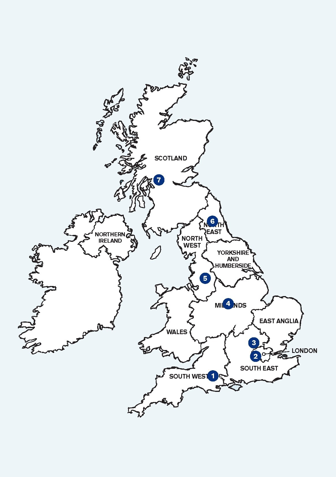 Dorset Clinics Map